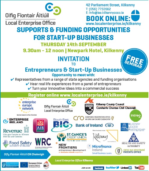 Supports & Funding Opportunities for Start-up Businesses